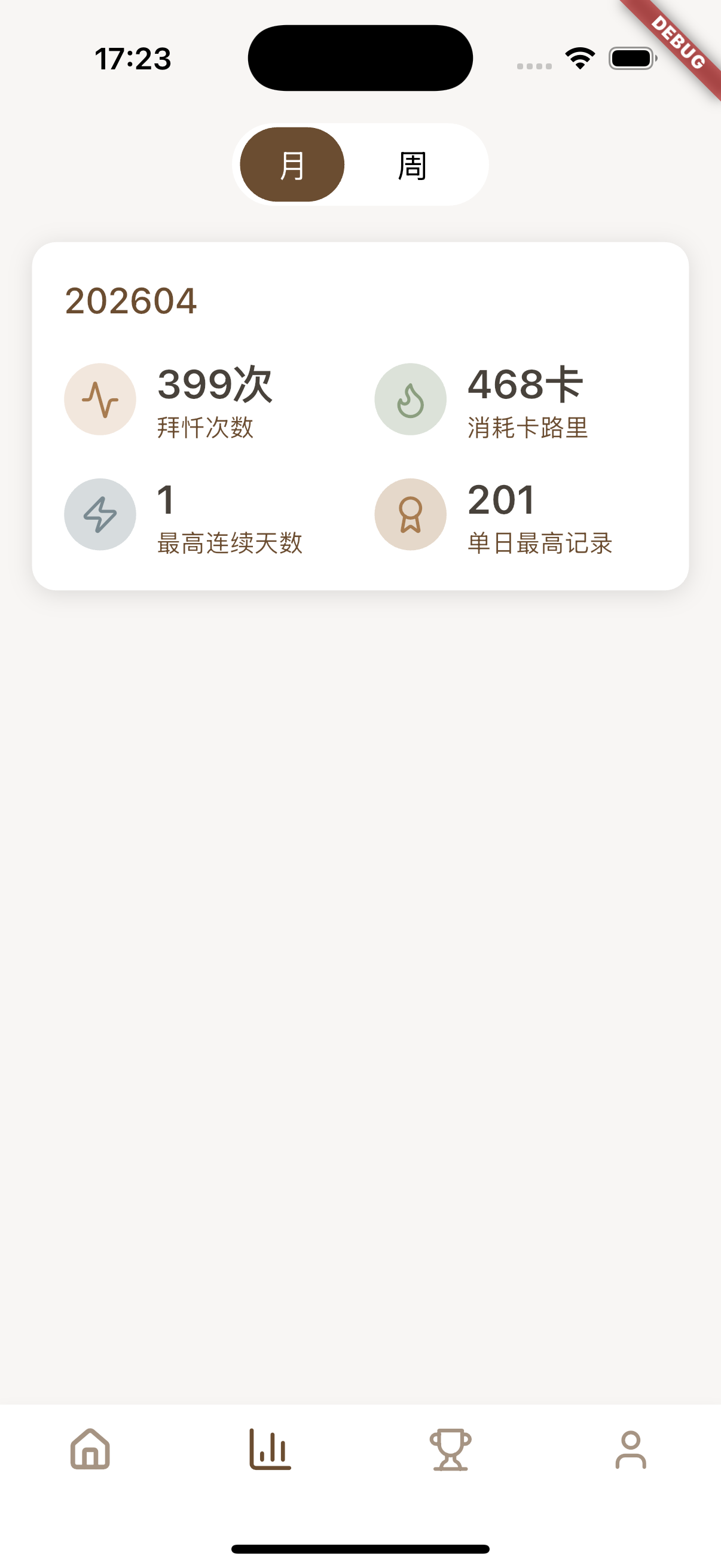 ZenTen 数据统计界面